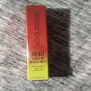 Ablaze always on metallic matte in "hot damn"